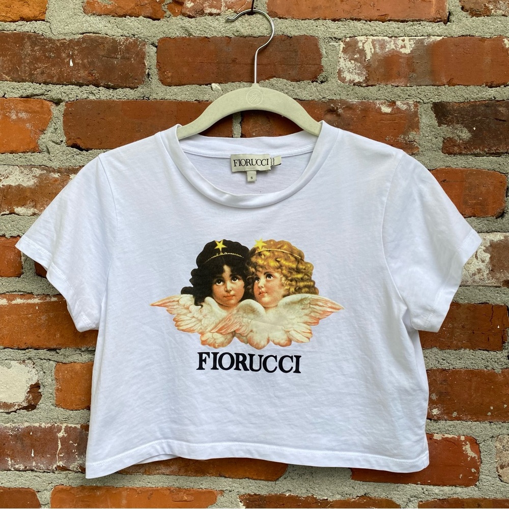 Fiorucci Angel Crop Tee Small